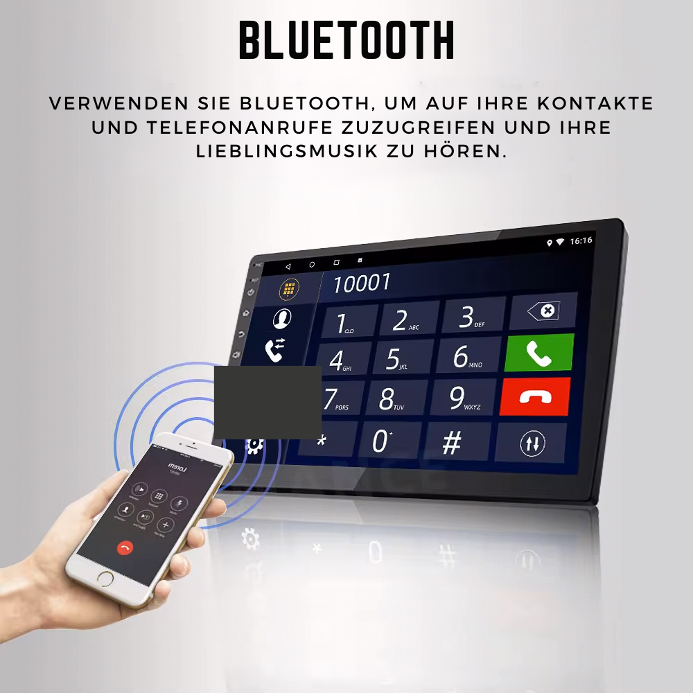 Volkswagen | Seat | Skoda | 8-Zoll-Display | Android 13 Autoradio | Apple CarPlay | Android Auto - AutoTunes