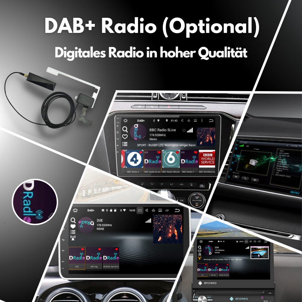 Volkswagen | Seat | Skoda | 8-Zoll-Display | Android 13 Autoradio | Apple CarPlay | Android Auto - AutoTunes