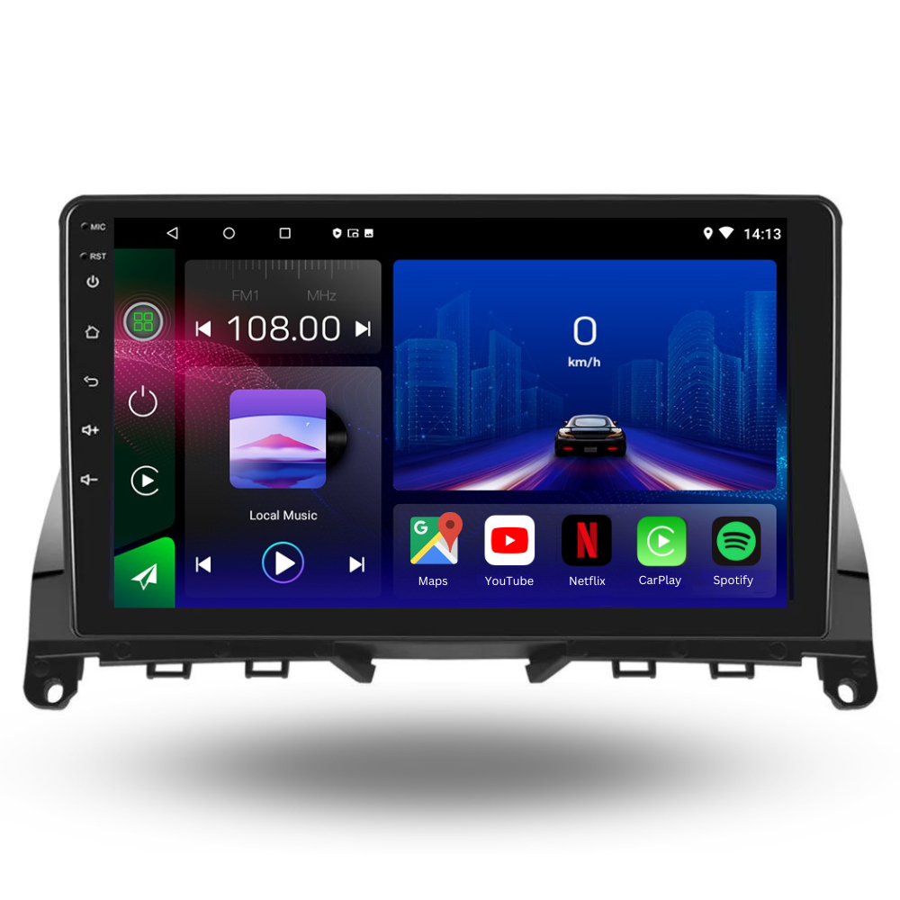 Mercedes | C Class | W204 S204 | 2006-2011 | Android 13 Autoradio | Apple CarPlay | Android Auto - AutoTunes