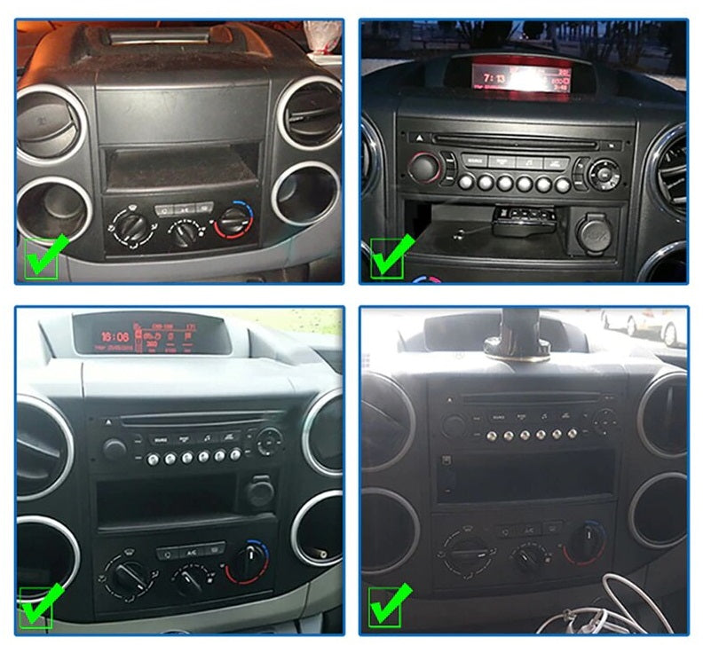 Citroën Berlingo | Peugeot Partner | 2008-2018 | Android 13 Autoradio | Apple CarPlay | Android Auto - AutoTunes