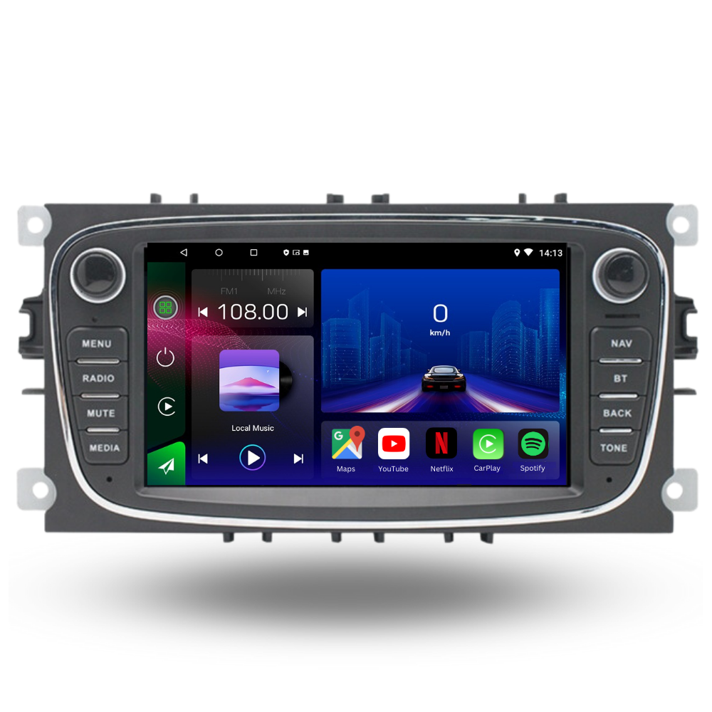 Ford Mondeo | Galaxy | S-Max | Focus | Android 13 Autoradio | Apple CarPlay | Android Auto - AutoTunes