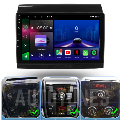 Fiat Ducato | Citroën Relay | Peugeot Boxer | 2006-2022 | Android 13 Autoradio | Apple CarPlay | Android Auto - AutoTunes