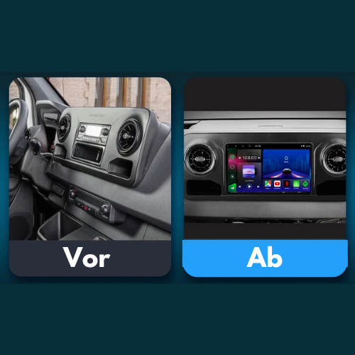 Mercedes Sprinter | 2018-2024 | Android 13 Autoradio | Apple CarPlay | Android Auto - AutoTunes