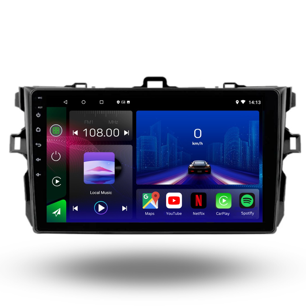 Toyota Corolla | 2006-2013 | Android 13 Autoradio | Apple CarPlay | Android Auto - AutoTunes