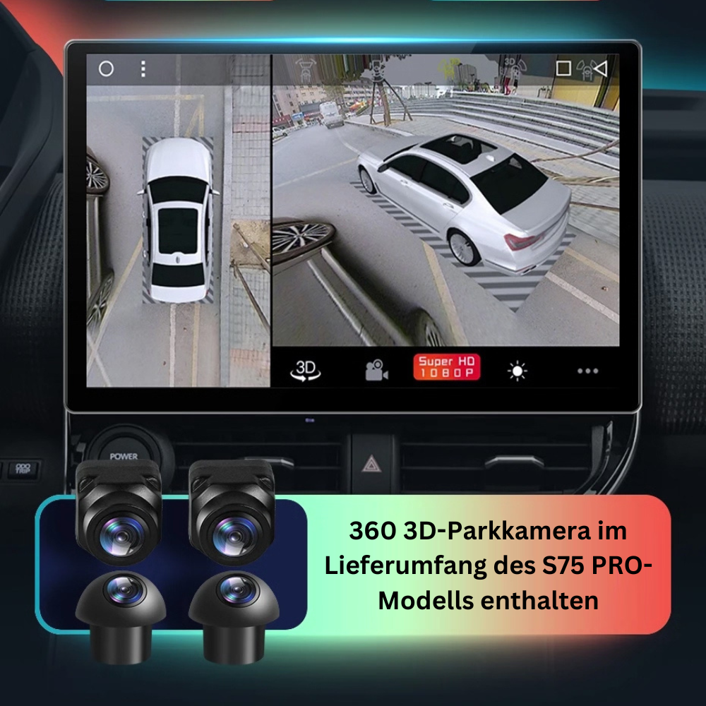 Audi A3 S3 RS3 | 8P 2003-2012 | Autoradio Android 13 | Apple CarPlay | Android Auto | MAL 