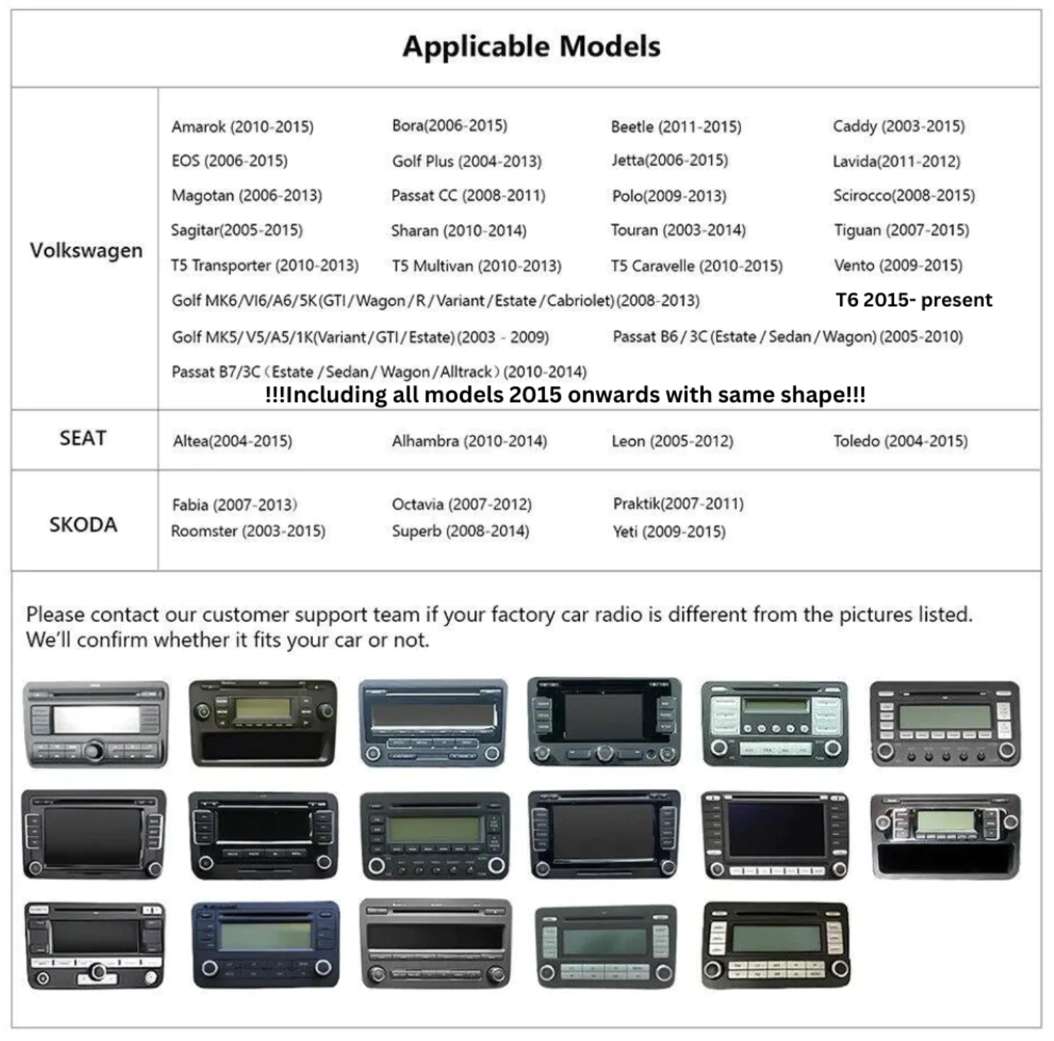 Volkswagen | Seat | Skoda | 9-Zoll-Display | Android 13 Autoradio | Apple CarPlay | Android Auto - AutoTunes